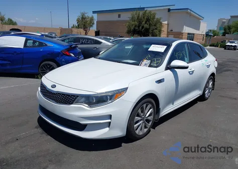 2016 Kia Optima Ex из США, поврежденный, VIN 5XXGU4L30GG093417